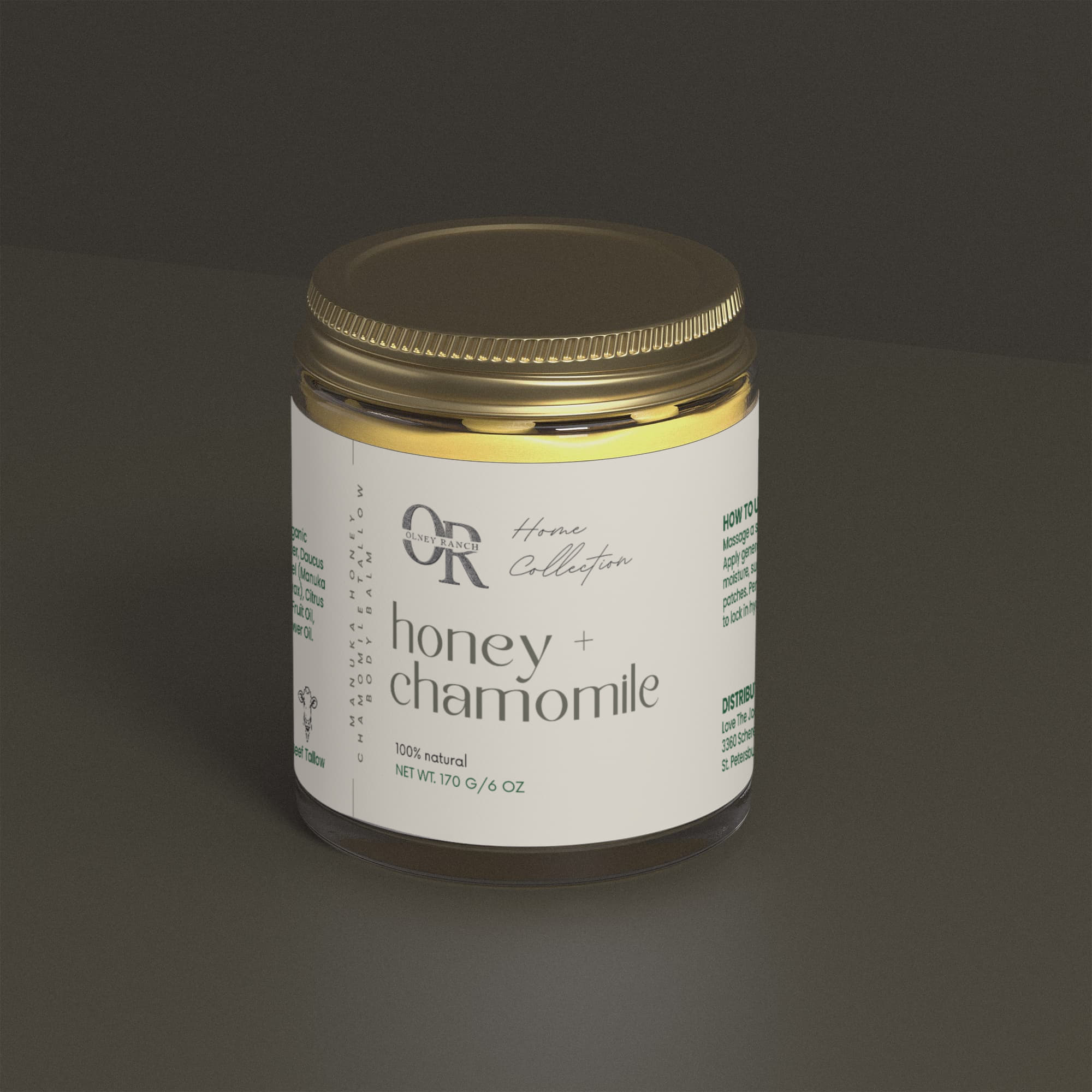 Manuka Honey Chamomile Tallow Body Balm