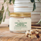 Whipped Grass-Fed Tallow Balm with Vanilla Bean