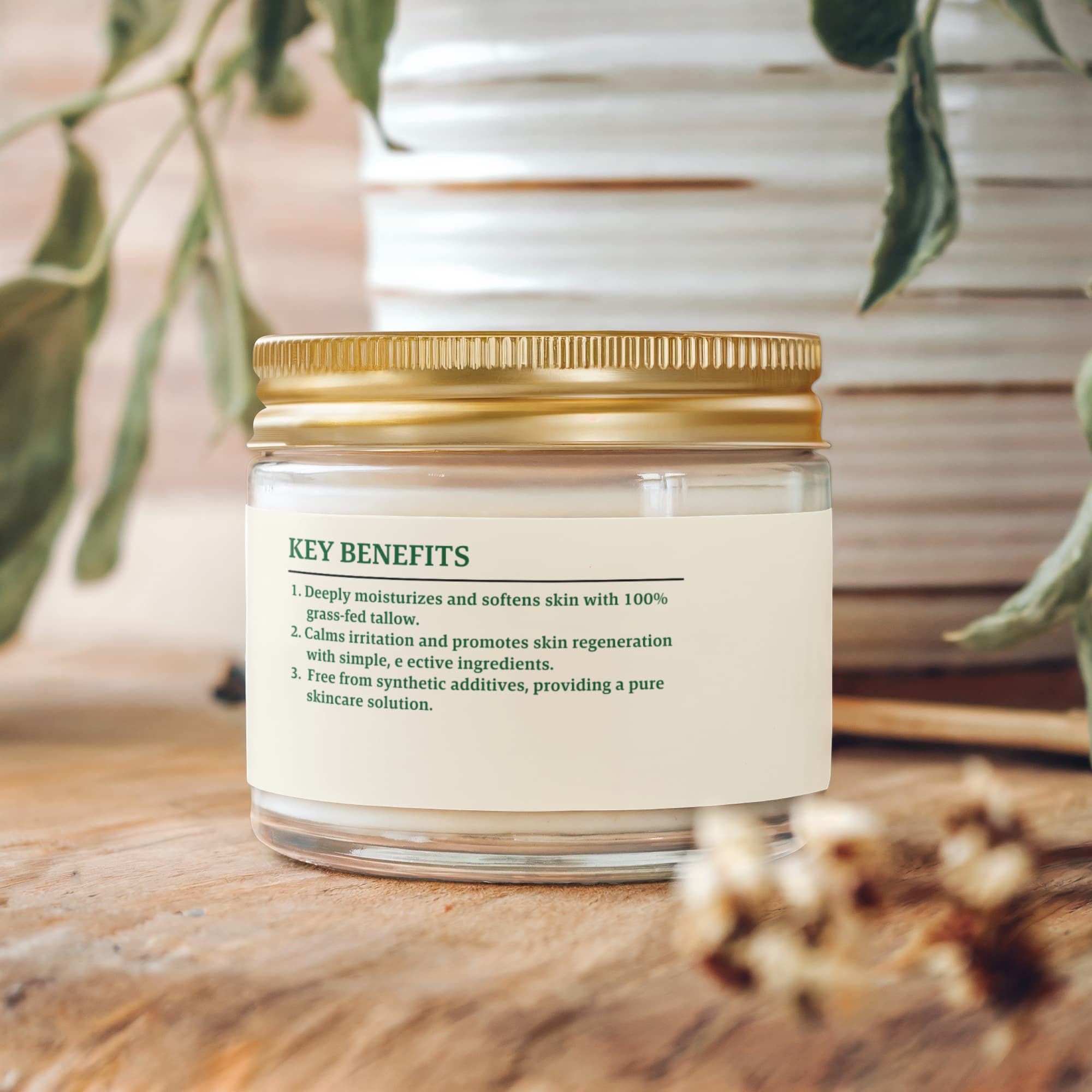 Tallow Skin Care Set