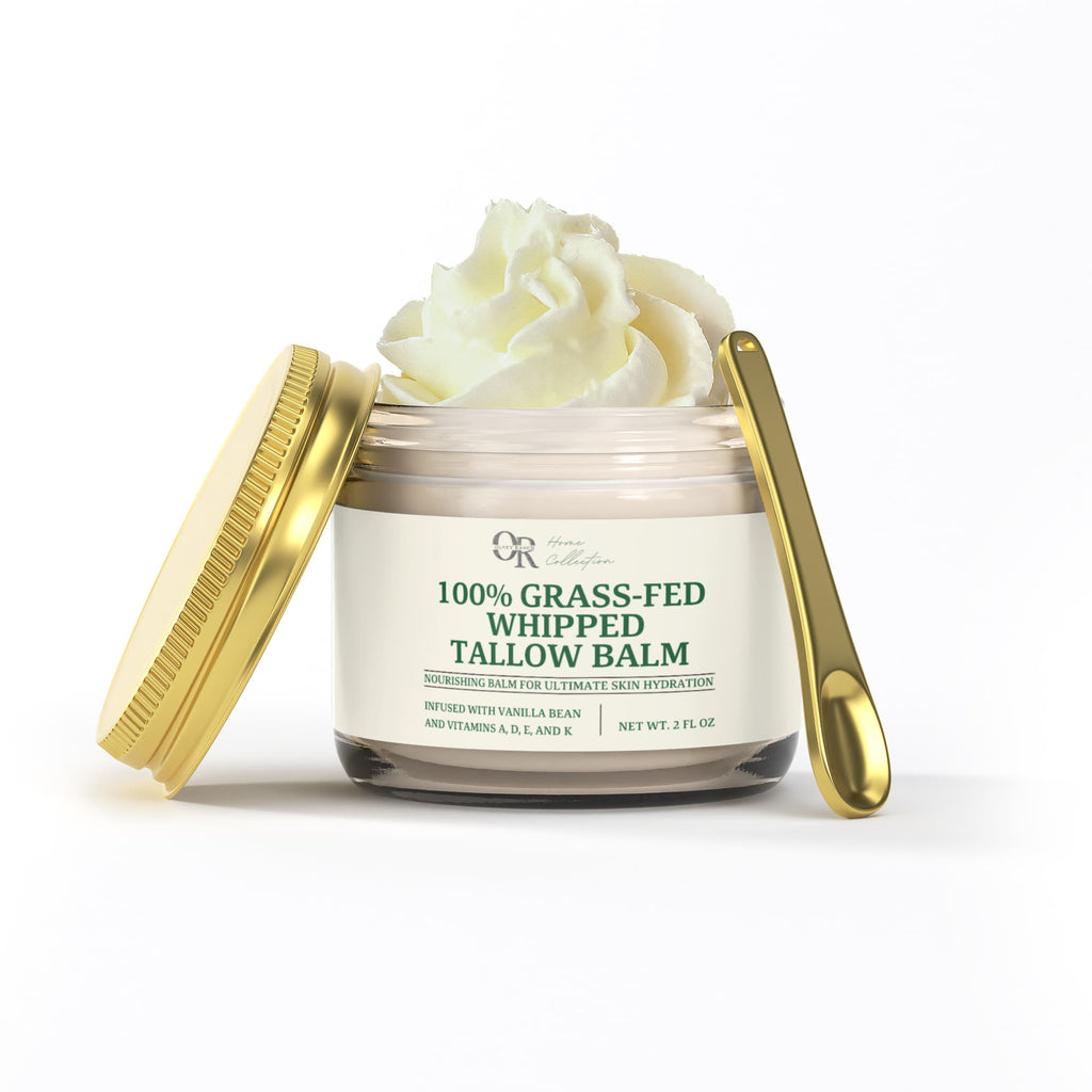 Whipped Grass-Fed Tallow Balm with Vanilla Bean