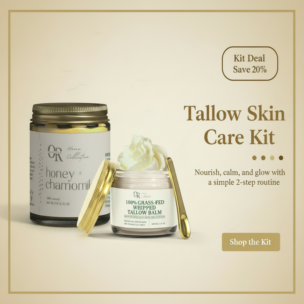 Tallow Skin Care Set