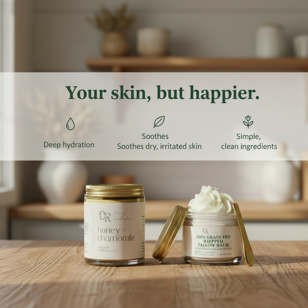 Tallow Skin Care Set