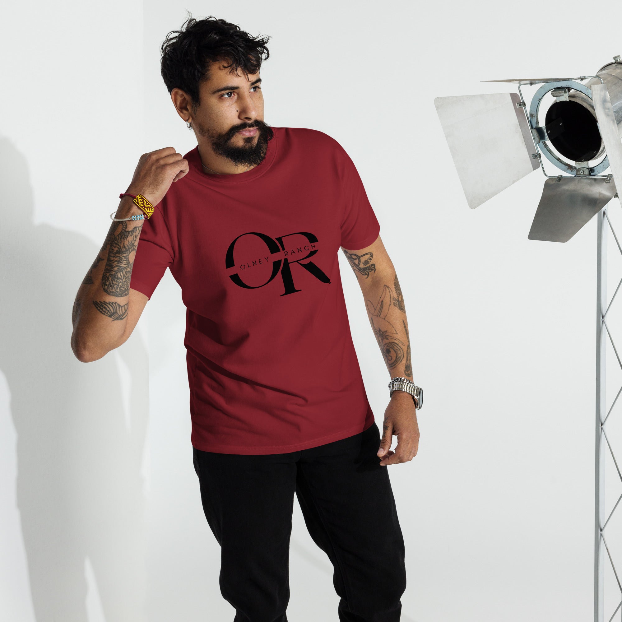 Men’s premium Heavyweight Tee- Olney Ranch